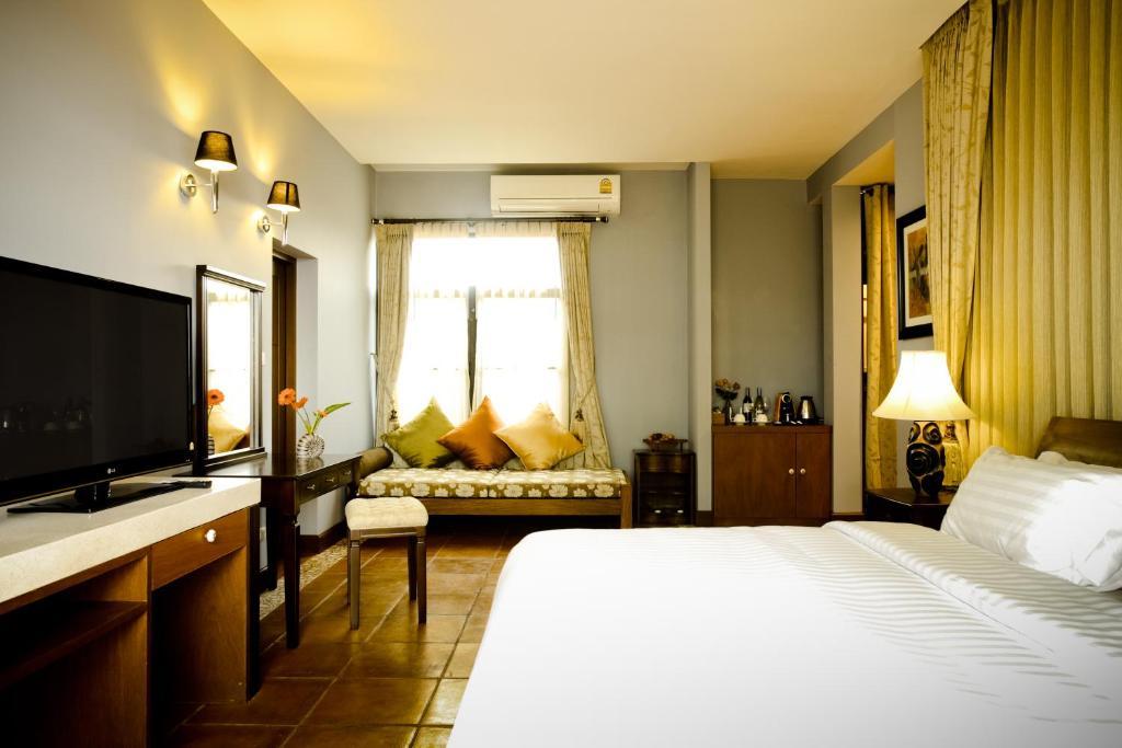 Phukumhom Khao Yai Hotell Wangkata Rom bilde